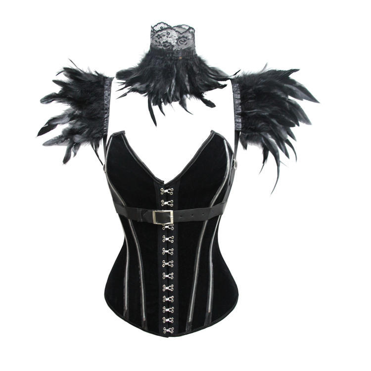 Gothic Floor-Length Skirt Punk Dark Stage Catwalk.