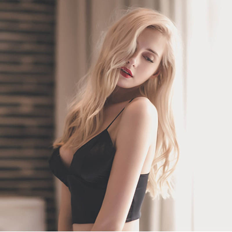 Thin bra bottom camisole Alamode