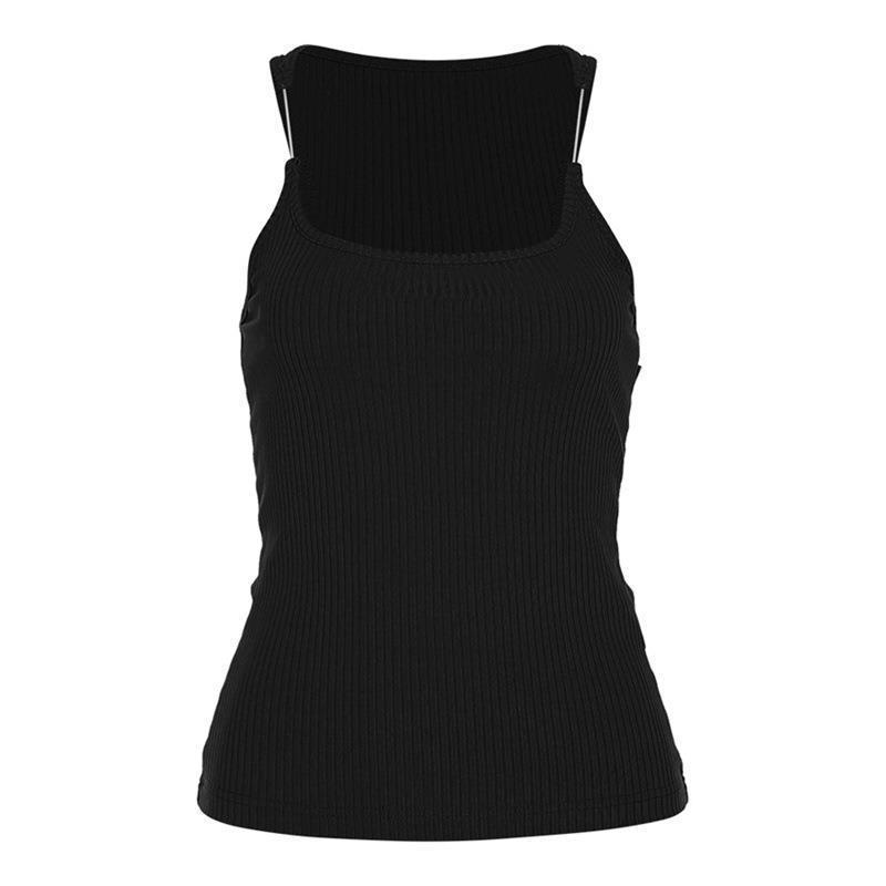Y2K Invisible Camisole Vest Ins Fashion Slim U-neck Top Summer Women's Clothing Alamode