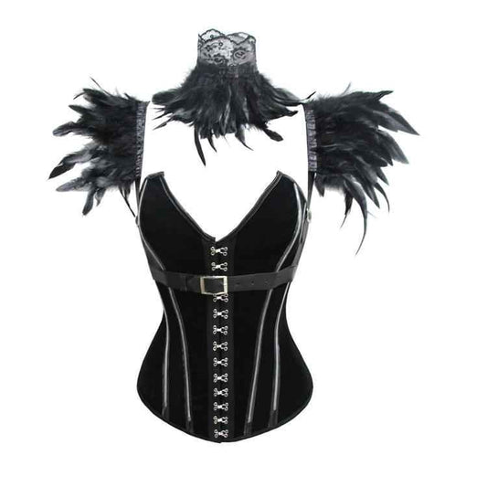 Gothic Floor-Length Skirt Punk Dark Stage Catwalk.