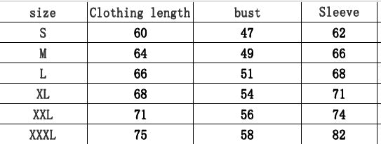 A sizing chart for the Faith Over Fear Christian Hoodie offers six sizes (S–XXXL) with clothing length, bust, and sleeve measurements in centimeters—making it easy to find your ideal fit for this inspirational Bible verse sweatshirt.
