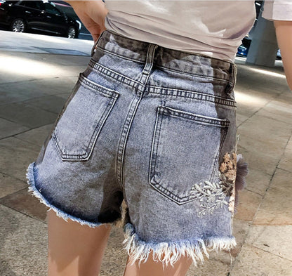 women Jeans Shorts Alamode