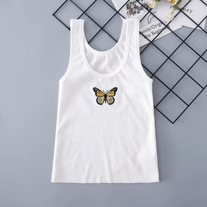 Vintage butterfly camisole Alamode