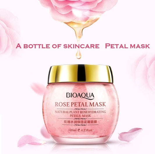 Rose Petal Mask Skin Care Sleep Mask.