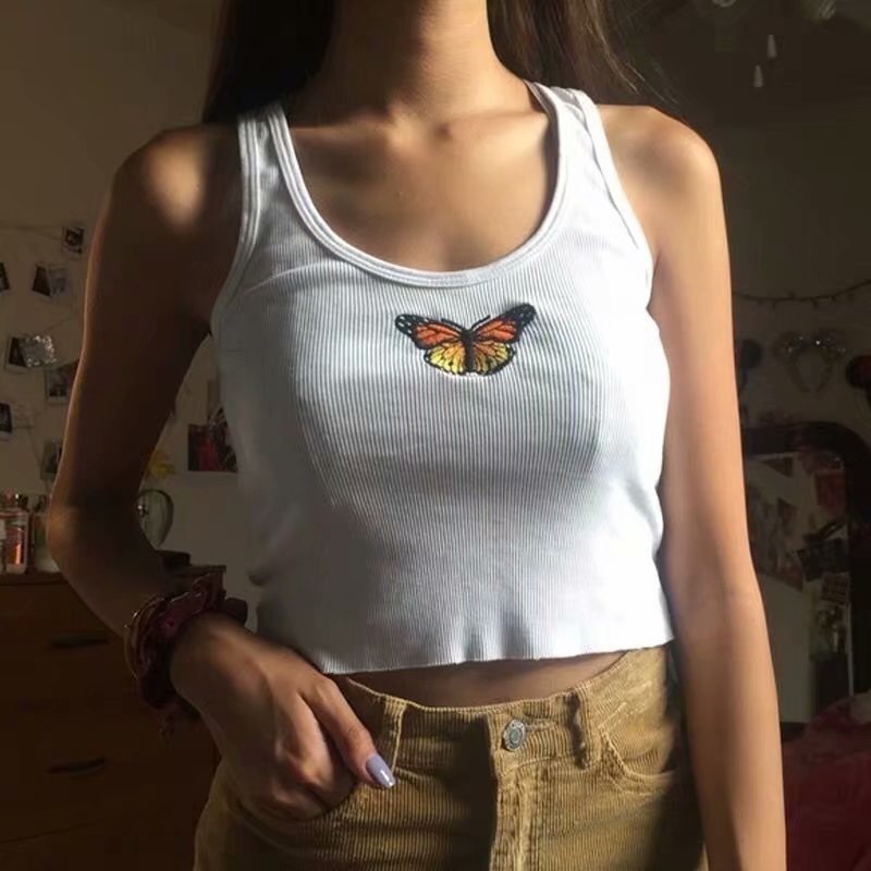 Vintage butterfly camisole Alamode