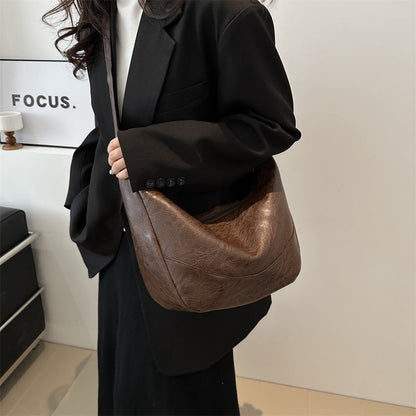 Fashion Simple Retro Shoulder Bag Alamode