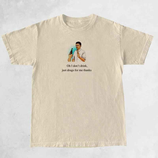 I Don't Drink Women Funny Meme T Shirt Egirl Grunge Graphic