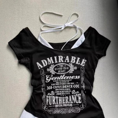 Women's Fashion New Harajuku Punk Top Alamode