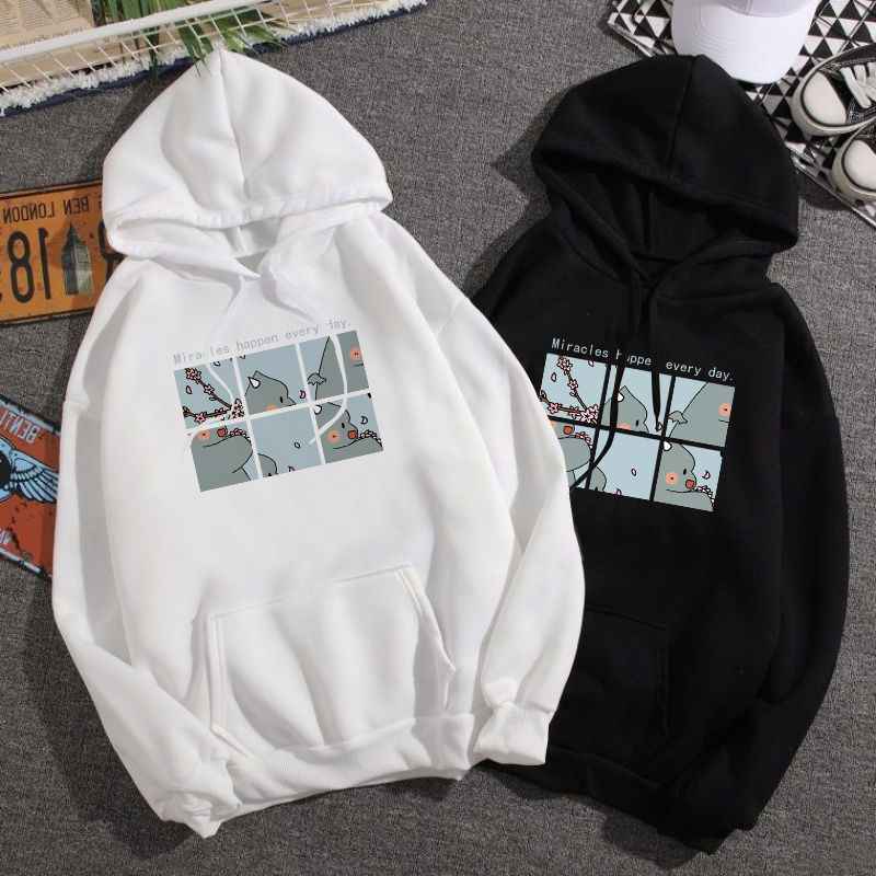 Coat Harajuku Style Loose Long-sleeved Top Trendy - The elite ways