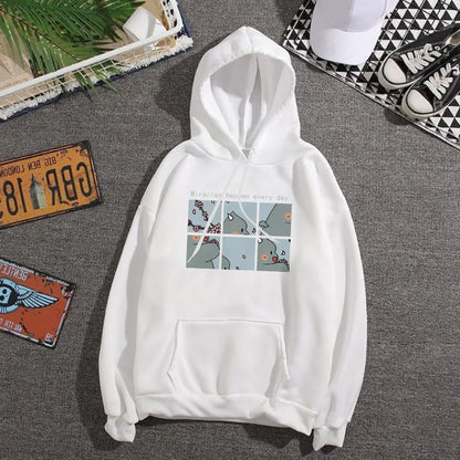 Coat Harajuku Style Loose Long-sleeved Top Trendy - The elite ways