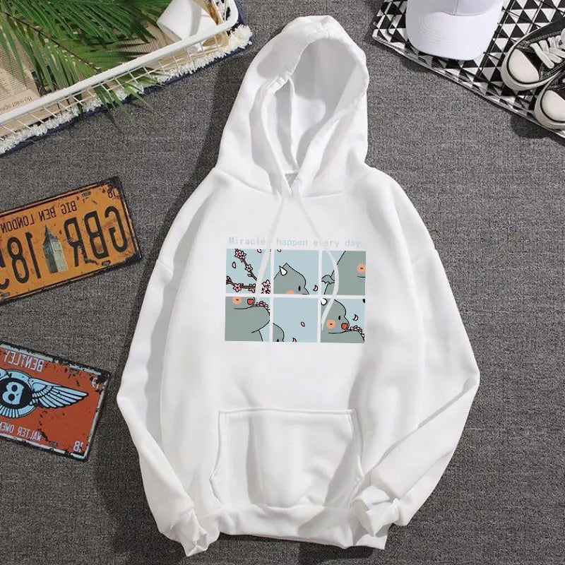 Coat Harajuku Style Loose Long-sleeved Top Trendy - The elite ways