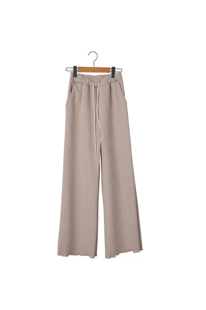Elastic Waist Drawstring Slimming Trousers Alamode