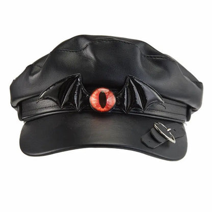 Gothic Dark Newsboy Punk Harajuku Peaked Cap Alamode
