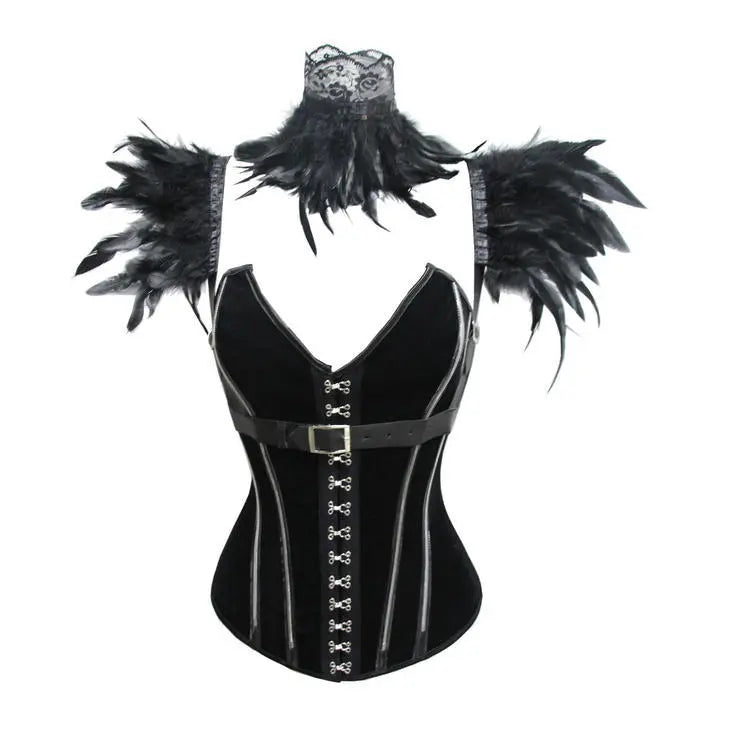 Gothic Floor-Length Skirt Punk Dark Stage Catwalk - The elite ways