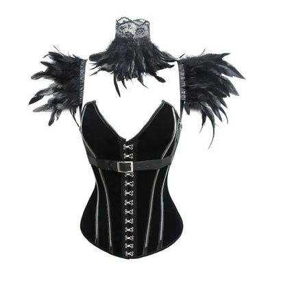 Gothic Floor-Length Skirt Punk Dark Stage Catwalk - The elite ways