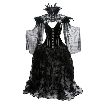 Gothic Floor-Length Skirt Punk Dark Stage Catwalk.