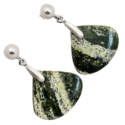 Natural Chrysotile Earrings E-1199 SDE90739.