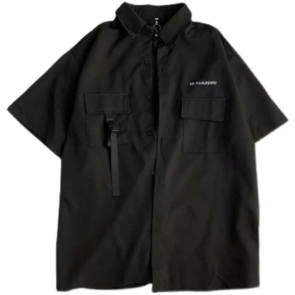 Vintage Functional Tooling Short-sleeved Top, Dark Funeral.