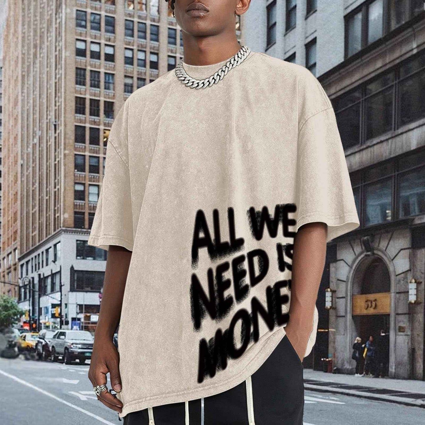 Weetiotio Mens Oversized Graphic Tees Streetwear Baggy Shirts Y2k Vintage Acid Wash Cotton Tshirt Harajuku Grunge Shirt Men - The elite ways