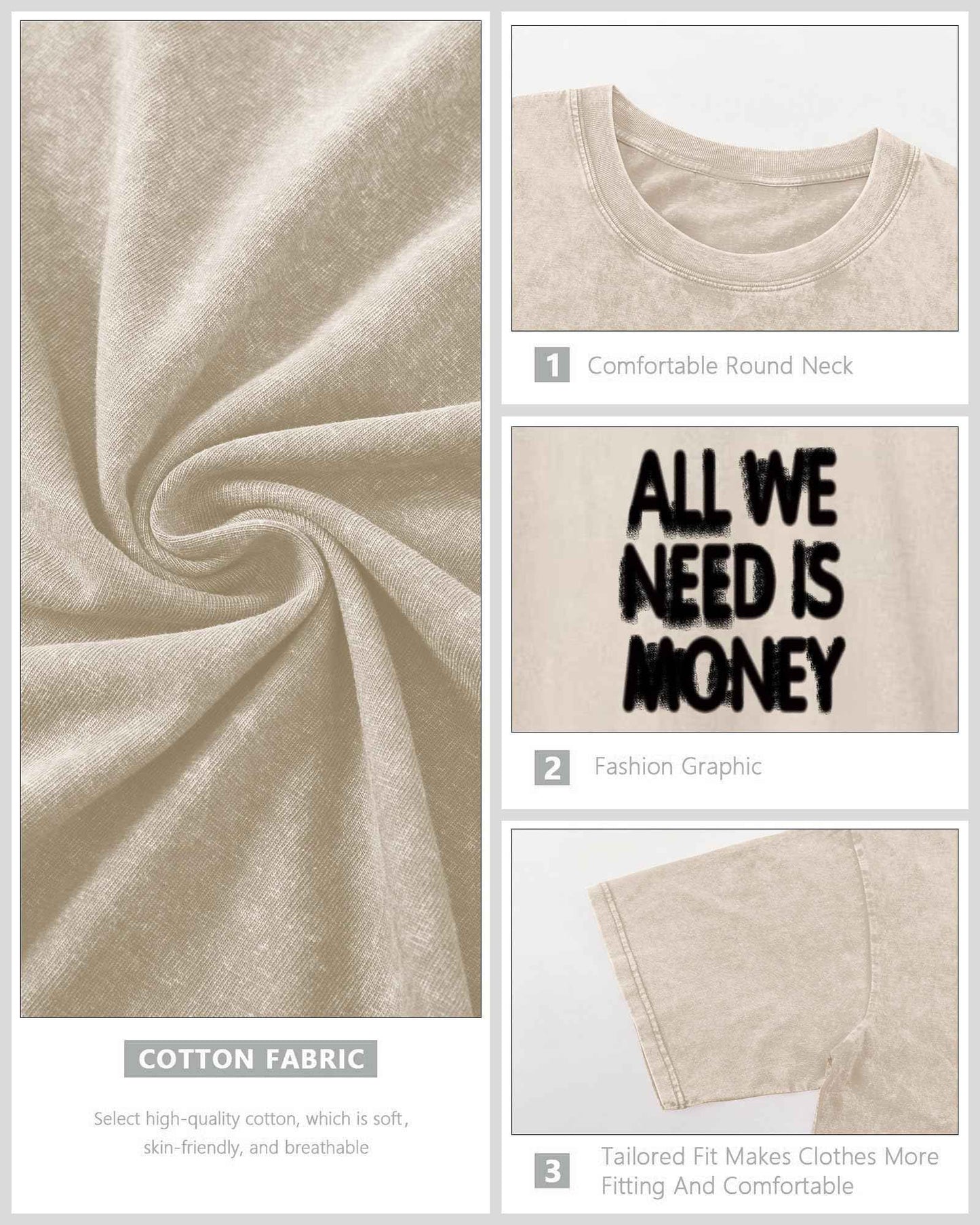 Weetiotio Mens Oversized Graphic Tees Streetwear Baggy Shirts Y2k Vintage Acid Wash Cotton Tshirt Harajuku Grunge Shirt Men - The elite ways