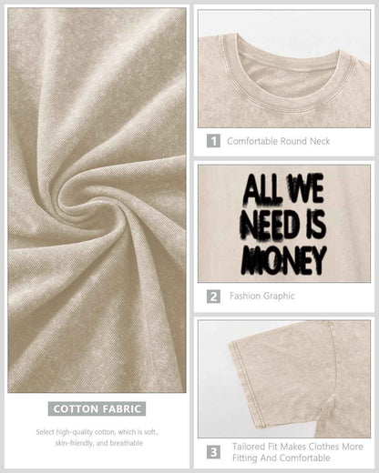 Weetiotio Mens Oversized Graphic Tees Streetwear Baggy Shirts Y2k Vintage Acid Wash Cotton Tshirt Harajuku Grunge Shirt Men - The elite ways