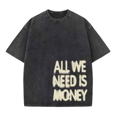 Weetiotio Mens Oversized Graphic Tees Streetwear Baggy Shirts Y2k Vintage Acid Wash Cotton Tshirt Harajuku Grunge Shirt Men - The elite ways