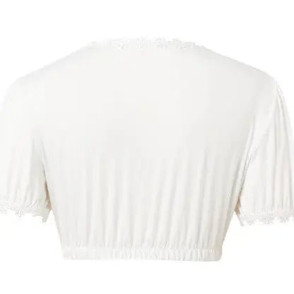 White Oktoberfest Clothing Top Short Sleeve Shirt - The elite ways