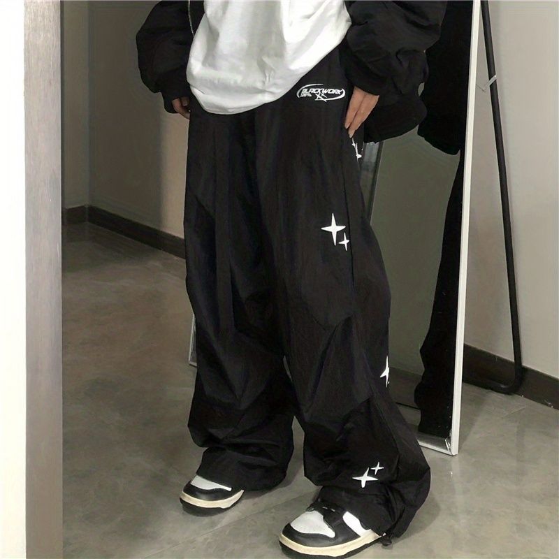 Y2g Harajuku American Retro Straight Wide-leg Pants Alamode