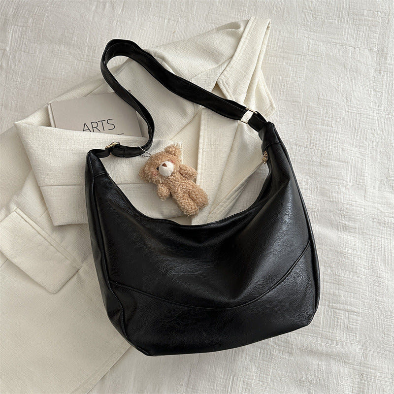 Fashion Simple Retro Shoulder Bag Alamode