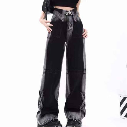 Women's High Street Flanging Jeans Autumn